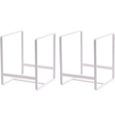 꾸미까 접시 정리대, 화이트, 2개