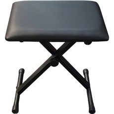 ZettOne 數位鋼琴折疊椅 ZQ-90, 黑色, 1個