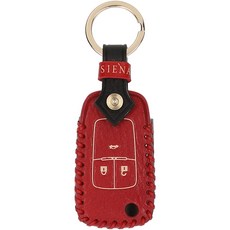 osiena 佛羅倫斯 汽車鑰匙包, 單一商品, 紅黑色