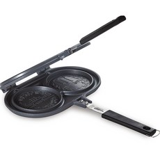 MommyStar IH電磁爐 十元麵包烤盤 雙格, 24 x 14 cm, 1個