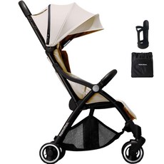 hamilton X1 PLUS 캐리백 컵홀더 유모차, 크림화이트