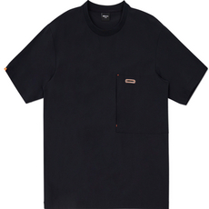 케이투세이프티 워크웨어 안전 작업복 티셔츠 TS-2201, 블랙, 1개