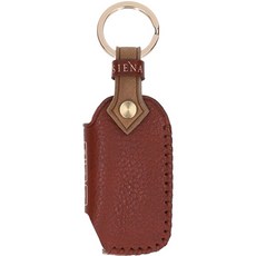 오시에나 차 키케이스 스마트 가죽 피렌체 키홀더, 그레이레드, 기아 E 4버튼