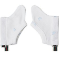 Sobochi 兒童療癒拇指防吸吮手套 右手+左手組 S, 藍色, 1套