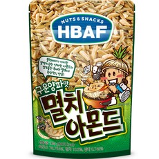 바프 넛츠앤스낵스 구운양파맛 멸치 아몬드, 100g, 1개