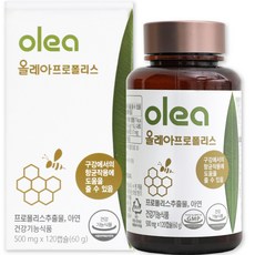 Olea Aju Pharmaceutical 綠蜂膠 60g, 120顆, 1個
