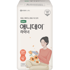 Depend 利清爽 Anyday護墊, 一般型(18cm), 42片, 1包