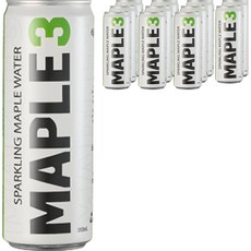 MAPLE3 萊姆風味氣泡楓糖水, 355ml, 12個