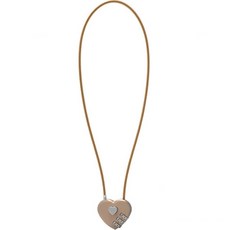 TravelCube 愛心不鏽鋼塗層長鋼纜3位密碼鎖 金色 50cm, 1個