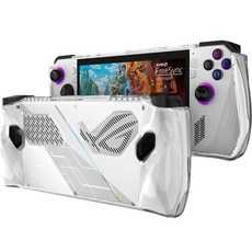 SPACE SHIELD ASUS ROG Ally 相容透明 TPU 保護殼, 單一商品, 1個