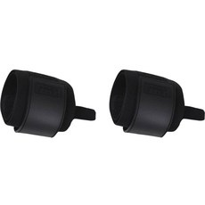 AIDER 高負重重量訓練防護強力護腕 左右通用, 黑色, 1個