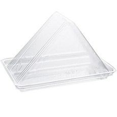 Swan 一次性三明治容器 14.5 x 10 x 6.5cm, 50個裝, 1個