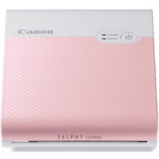 Canon 佳能 SELPHY SQUARE照片印表機 便攜式, QX10（粉紅色）