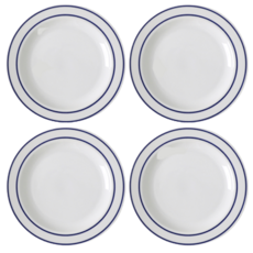 Rocoliving Helix 盤, 白色, 4個