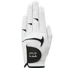 CUTTER&BUCK 女款高級左手用高爾夫羊皮手套, 白色