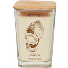 YANKee CANDLe Well-living 蠟燭, 552g, 椰子 + 鳶尾花, 1個