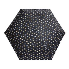 Jack Nicklaus 傑克.尼可勞斯.金熊 三折Logo高爾夫晴雨兩用傘, 黑色, 1個