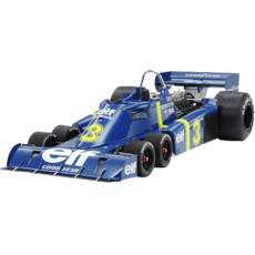 TAMIYA 田宮 1:12 泰瑞爾 P34 六輪賽車 + 蝕刻片套組 藍色 12036, 1套