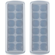Siligarden 膠囊製冰盒 12格 2入, 灰色, 1個