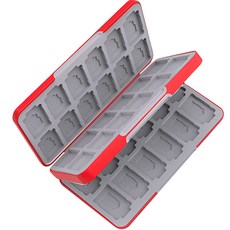 HOHOO 任天堂 Switch OLED 遊戲卡盒 AK 吊帶款 48格, 單一商品, 1個