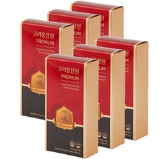 6年根優質紅蔘飲 15條入, 150g, 6盒