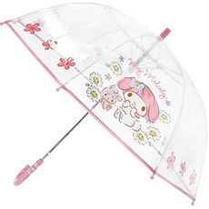 MY MELODY 美樂蒂 三麗鷗 POE 53 圓頂型花卉長柄傘 MUHKU80043