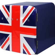 보만 레트로 원룸 미니 냉장고 44L KS204, UNIONJACK, KS2043