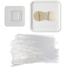 DND DND Market水槽排水口過濾網 500入+過濾網盒組, 濾網+殼, 500枚, 1組