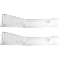 TECH SKIN Hyosung 女性用車縫款涼感科技高爾夫袖套 2入, 白色, 2個