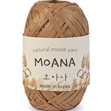 Knitt Moana 編織線 40g, 117 杏仁色, 1個