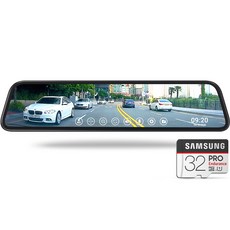 파인뷰 전후방 FHD 2채널 룸미러 블랙박스 LX3 POWER, 32GB, 무료장착쿠폰 + 실내장착형 후방카메라 + 실외장착형 후방카메라