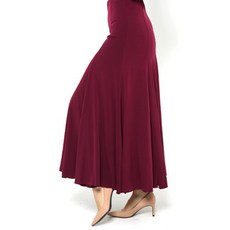 dancedome MOL 8片魚尾裙 LDS11700, 酒紅色