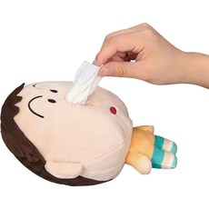 코흘리개 콧물 휴지 케이스, 혼합색상, 1개