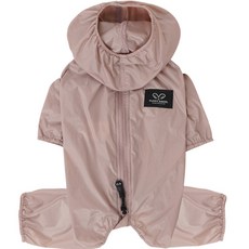PUPPY ANGEL Air Coverall 狗狗雨衣 女生專用, 508粉紅色