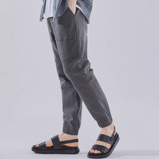 라스트먼데이 LM 절개라인 슬림핏 스판 밴딩 조거팬츠 LMP-2102