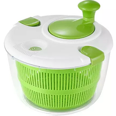 皇后生活 大容量蔬菜脫水器 4L, 白色 + 綠色, 1個