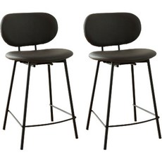 가구느낌 젠틀바 체어 2p, 딥그레이