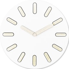童話世界靜音板壁鐘 30cm MEDIBAN, 象牙白(MEDIBAN-11)