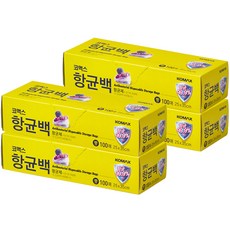 코멕스 비닐백 250 x 350 mm, 중(M), 100개입, 4개