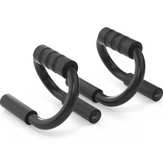 Ohgym 高級伏地挺身架 2入, 黑色, 單一商品