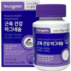 YUNGJIN PHARM Young Plan 鎂補充保健錠, 90顆, 1罐