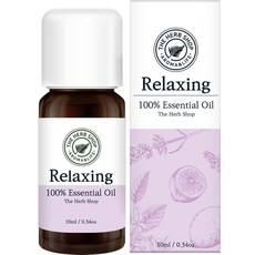 더허브샵 에센셜오일 릴렉싱, 라벤더&일랑일랑, 10ml, 1개