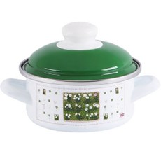 ELO 인덕션 글뤽스블룸 법랑 양수냄비, 혼합색상, 1개