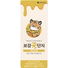 Tiger Tea 檸檬生薑蜂蜜棒, 200g, 1盒