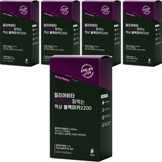 嚴選黑瑪卡補充液隨身包, 300ml, 5個