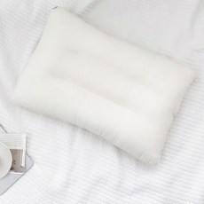 마롤로뜨 빨아쓰는 낮은 베개, 아이보리, 1개