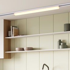 WONHA T-road 軌道燈 T7 600mm T-line LED 20W 燈泡色 三星晶片 無閃爍, 白色