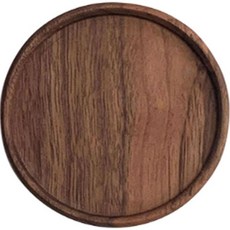 네이처안 원형 우드 티 코스터, 혼합색상, 1개