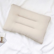 마롤로뜨 빨아쓰는 낮은 베개, 그레이, 1개
