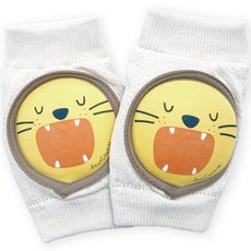 Tobagi 純棉嬰幼兒護膝, 1套, 怪獸棕